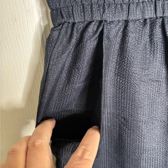 Jay Godfrey Navy Blue Pull On Jogger Pants With Pockets Size 2 - Picture 4 of 6